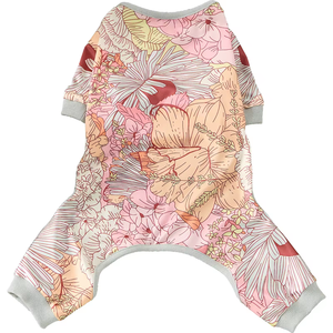Pyjama pour chien en polyester doux C087, combinaison avec motifs imprimés mignons, léger et confortable, vêtements de nuit pour chiots et chats, saison automne - Product Image 4