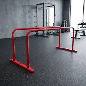 อุปกรณ์ฝึกซ้อมยิมนาสติกแบบคู่ขนาน ขนาด 24 นิ้ว สีแดง ยี่ห้อ Little Gym ผลิตจากสแตนเลส เหมาะสำหรับใช้ในบ้านและโรงเรียน ใช้ได้ทั้งเด็กชายและเด็กหญิง - Product Image 3