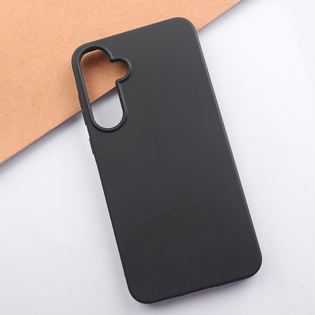 Refined Black Phone Case for Samsung Galaxy A57 5G Phone Cover Minimalist Compact Durability Slim Protective Engineering