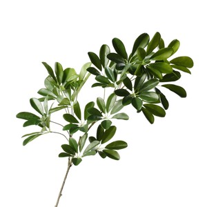 Bouquet de plantes artificielles Schefflera Dream Castle 10cm-30cm en PVC pour décoration intérieure, verdure - Product Image 5