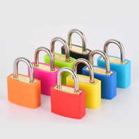 Mini cadenas étanche Zeise-ikon en fer et plastique avec cylindre en laiton, roulement à billes, corps carré, 2 clés - Vente en gros