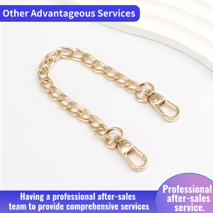 Factory Custom Metal <strong>Bag</strong> Chain <strong>Strap</strong> CrossBody Purse Shoulder <strong>Bag</strong> <strong>Strap</strong> <strong>Replacement</strong> <strong>Straps</strong> with Snap Hooks - Product Image 6
