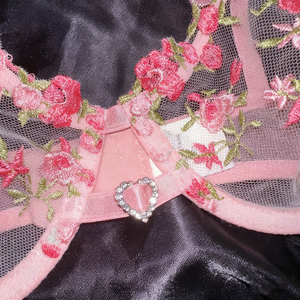 US-Lagerbestand Spitzen-Dessous in Rosa Sexy Lingerie von Dessous-Anbietern Unterwäsche für Frauen Dessous-Set Sexy Unterwäsche für Damen - Product Image 2