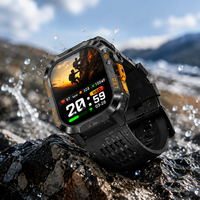 Reloj Inteligente HT46 Popular con Certificación IP68 a Prueba de Agua, Batería de 1200 mAh, Recordatorio de Llamadas, Monitoreo del Sueño, Reloj Deportivo Inteligente con Linterna