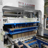 Prix des briques vibrantes Blocs vibrants Machine à briques Vego qt10-15 de blocs solides Machine automatique de fabrication de blocs