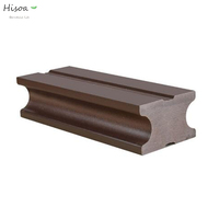 Solide et étanche, bois plastique composite wpc platelage de plancher d'accessoires de quille de solive