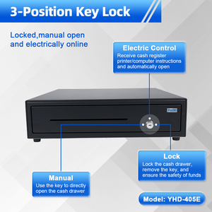 Cajón <span class=keywords><strong>de</strong></span> <span class=keywords><strong>Dinero</strong></span> <span class=keywords><strong>para</strong></span> Punto <span class=keywords><strong>de</strong></span> Venta Confiable, 5 Compartimentos <span class=keywords><strong>para</strong></span> Billetes, 8 Compartimentos <span class=keywords><strong>para</strong></span> Monedas, Cajón <span class=keywords><strong>de</strong></span> <span class=keywords><strong>Dinero</strong></span> Automático RJ11 <span class=keywords><strong>para</strong></span> Comercio Minorista y Restaurantes - Product Image 3