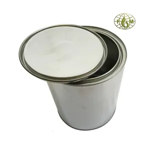 1 galón de pintura cubo de lata de metal con tapa de fabricante en china