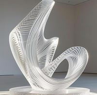 Imprimante 3D industrielle géante Aura3D A12 1200 mm, Core-XY, haute vitesse, stable, pour la décoration intérieure, l'art et les installations