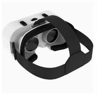 Lunettes VR G05 MINI, films 3D IMAX, lunettes de réalité virtuelle, casque VR Google Cardboard Box pour écran de 4,5 à 6 pouces, prise en charge du joystick de jeu