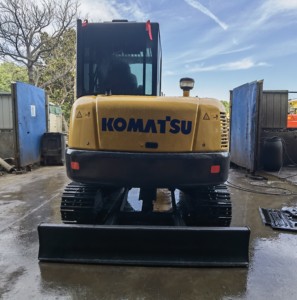 Hot Sale Used Komatsu PC56 Mini Excavator Ideal Choice For Home Use Orchard And Small Engineering - Product Image 3