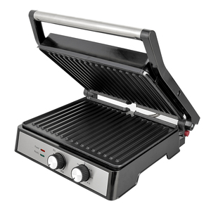 Gril électrique Commercial de bonne qualité, Grill de Contact à gaz <span class=keywords><strong>en</strong></span> <span class=keywords><strong>fonte</strong></span>, Machine à Steak, <span class=keywords><strong>Barbecue</strong></span> électrique, Panini - Product Image 1