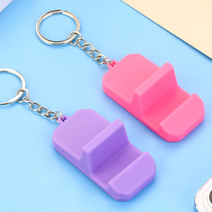 High Quality Portable <b>Key</b> Ring Mini Phone Holder for Easy Access, Compact and Durable for Travel and Daily Use - Product Image 3