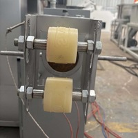 Machine compacte automatique de fabrication de savon avec fonctions de pétrissage à trois rouleaux pour savon artisanal, savon cosmétique, petite entreprise