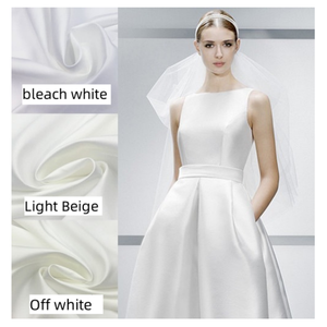 bridal shower garden party dress Shiny Liquid Satin Fabric By The Yard