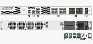 Pare-feu Fortinet FG-601E-BDL-950-12 avec Hardware Plus, <span class=keywords><strong>FortiCare</strong></span> 24h/24 et 7j/7 et protection unifiée contre les menaces (UTP) FortiGuard - Product Image 2
