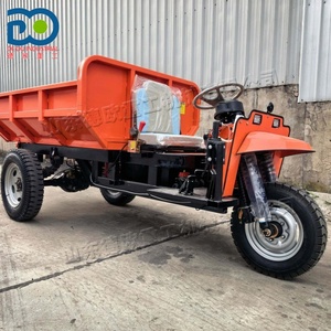 Triciclo Elettrico Industriale per Miniere, con Ribaltabile Idraulico per Trasporto Scorie e Passeggeri in Gallerie Sotterranee - Product Image 4