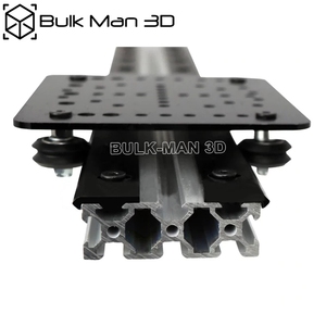 OpenRail Linear <strong>Rail</strong> V-Slot <strong>Rail</strong> Aluminum Extrusion Open <strong>Rail</strong> 500mm/1000mm/1500mm Length Black Anodized - Product Image 4