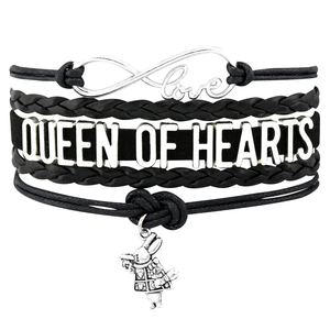 राजकुमार आश्चर्य है कि महिला लड़की बैंगनी बारिश जर्सी लड़की रानी धन्य हो चलने मृत तीर अलौकिक पोकर जोकर कंगन - Product Image 3