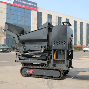 Mini-dumper sur chenilles électrique <span class=keywords><strong>compact</strong></span> ANTS à chargement automatique, capacité 500 kg - Product Image 3