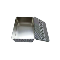 Boîte en fer blanc personnalisée, ronde, vide, pour emballage alimentaire (biscuits, chocolat, café, thé) avec couvercle