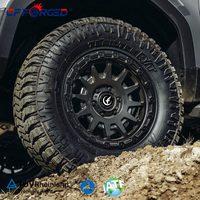 Nouvelles jantes tout-terrain forgées CF FORGED à rayons multiples 18-20 pouces 6x139.7 ET25mm noir mat Beadlock pour camion LX600