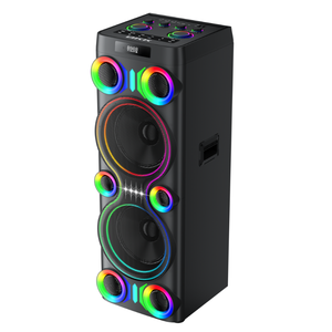 Bkk 500W Công Suất Cao Đôi 8 Inch DJ Karaoke Màu Xanh Răng Loa Chuyên Nghiệp Siêu Loa Siêu Trầm Với Trường Hợp Bằng Gỗ - Product Image 1