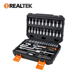 Realtek hộ gia đình di động sửa chữa xe công cụ trường hợp CRV Vật liệu Hex cờ lê tay hoạt động OEM Tương thích ổ cắm bộ - Product Image 4