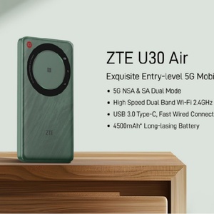 เราเตอร์พกพา ZTE U30 Air 5G รุ่นใหม่ พร้อม NFC ฮอตสปอตมือถือ แบตเตอรี่ 4500mAh รองรับสองย่านความถี่ - Product Image 3