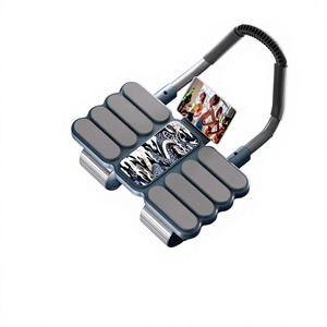 Modelo 2025 CF-868 Rodillo de Fitness de Cuatro Ruedas con Retracción Automática y Diseño de Almohadillas para Codos, para Tonificación del Core, Abdominales y Planching - Product Image 1