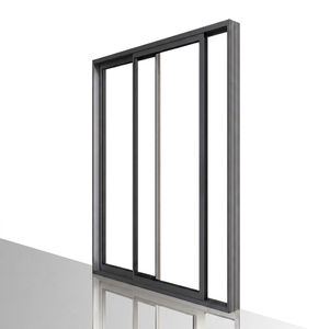 Deioux <b>Sliding</b> Doors for Villa Heat Insulation Hurricane Impact Resistant Waterproof Powder Coated Finish Steel Glass - Product Image 1