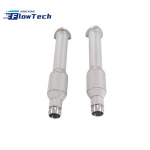 Tubo Delantero de Alto Rendimiento de Acero Inoxidable 304 con Protector Térmico para Aston Martin DB9 6.0L V12 2004-2016 - Product Image 2