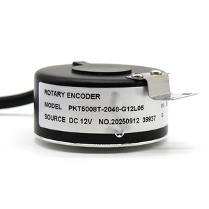 เครื่องเข้ารหัสโรตารี่ DC 12V สำหรับการต่อพ่วงมอเตอร์เซอร์โวแบบเพิ่ม PKT5008T-2048-G12L05 - Product Image 4