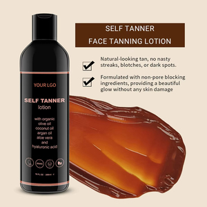 Etiqueta privada, autobronceador orgánico personalizado, loción oscura <span class=keywords><strong>para</strong></span> rostro y cuerpo <span class=keywords><strong>para</strong></span> crema de bronceado de playa - Product Image 4