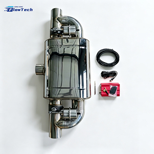 ท่อไอเสียสแตนเลสสตีลอเนกประสงค์แบบสุญญากาศ T-Muffler ขนาด 2.5 นิ้ว 3 นิ้ว สำหรับรถยนต์ รถบรรทุก เพิ่มประสิทธิภาพการขับขี่ - Product Image 3