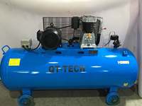 10HP 7.5KW piston compresseur d'air 500 litres réservoir courroie compresseur d'air itallian pompe