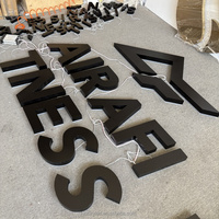 Enseigne LED pour entreprise, enseignes lumineuses à lettres en relief, enseignes rétroéclairées pour magasin de détail, décoration intérieure, publicité extérieure