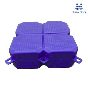 Cubo Galleggiante Modulare in HDPE per Impieghi Gravosi, Blocco Antiscivolo per Pontili Marini, Ponti Galleggianti e Ormeggio Barche - Product Image 3