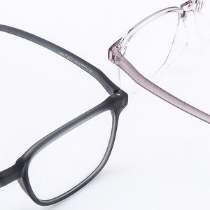 Monturas de Gafas Rectangulares Retro TR90 Ligeras de Marco Completo Unisex de Doble Propósito para Corrección de Visión 8094 - Product Image 1