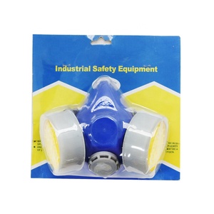 Smoke Protection Dust <strong>Mask</strong> <strong>Respirator</strong> Filter Gas <strong>Mask</strong> Double Cartridge <strong>Chemical</strong> <strong>Respirator</strong> <strong>Mask</strong> - Product Image 6