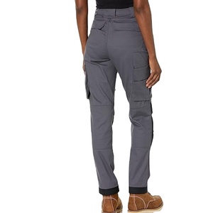 <span class=keywords><strong>Pantalon</strong></span> de travail pour <span class=keywords><strong>femme</strong></span> en toile robuste et durable, style cargo, renforcé en Cordura, avec poches holster et genouillères - Product Image 5