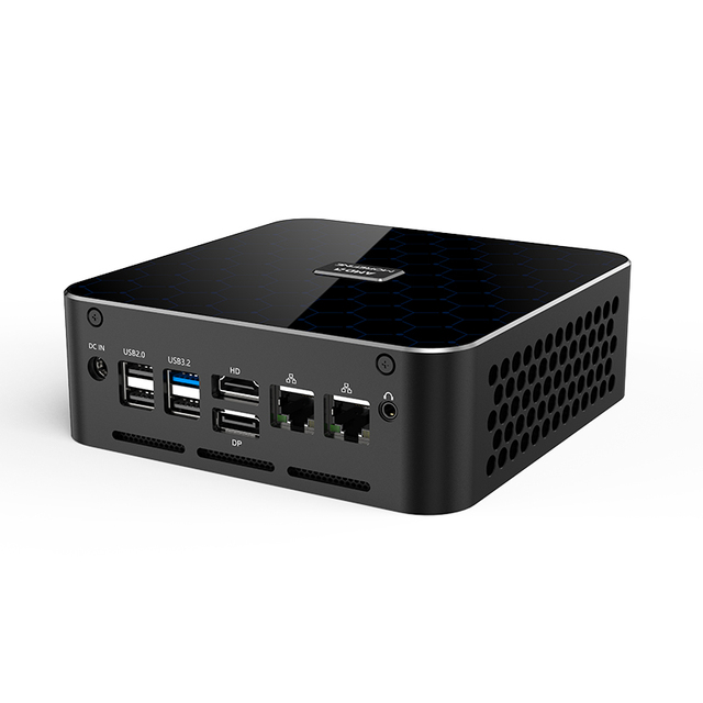 Barebone Mini PC AMD R7 7840HS R5 8645HS R7 8845HS CPU 2 DDR5 2 SSD WIFI6 Windows11 Gaming Desktop Computer Mini Server PC