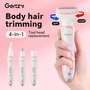 بدلة حلاقة كهربائية متعددة الوظائف للسيدات 4 في 1 لإزالة شعر الأنف المنزلي لإزالة الشعر - Product Image 3