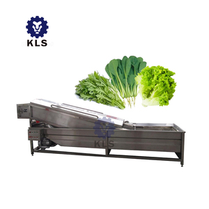 KLS spray cleaning machine for fruits and vegetables cleaning processing air dryer production line