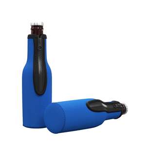 Funda Aislante para Botella de Cerveza con Cierre, Funda de Neopreno Aislante para Botella, Funda para Botella de Cerveza con Borde de Tela Cosida para Fiestas - Product Image 2
