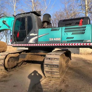 Excavatrice Kobelco SK460-8 d'occasion, fabrication japonaise, 46 tonnes, grande pelle hydraulique, faible nombre d'heures de travail, à vendre - Product Image 4
