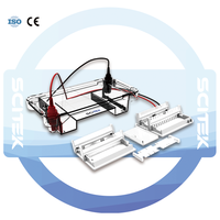 Tanque de Electroforesis de Transferencia SCITEK con 25 Programas de Funcionamiento, Capacidad para Almacenar Programas Personalizados, Pantalla Táctil LCD de 7 Pulgadas