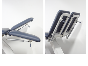 Tıbbi tedavi fizyoterapi terapi masa elektrikli hasta hastane muayene kanepe masaj yatağı tekerlekler ile - Product Image 4