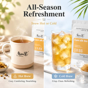 Tè Naturale Premium al Mais in Foglie, Etichetta Privata, 96g, 12 Bustine, Senza Caffeina, Supporto Metabolico, Benessere Quotidiano - Product Image 4