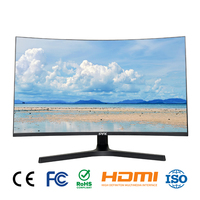 Moniteur 27 pouces 2k165hz incurvé pour jeux électroniques, écran LCD pour ordinateur, écran IPS VA haute définition, affichage de bureau